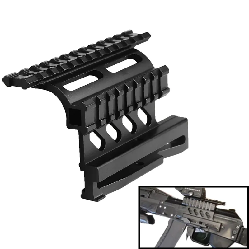 Тактический боковой кронштейн AK47 AK74 SAIGA AK Series Quick QD 20 мм Отсоединяемый двойной