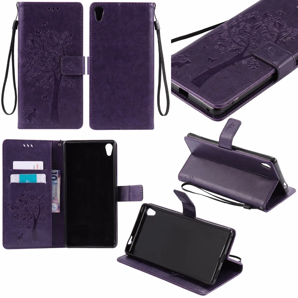 ARYIKUM Butterfly Case For Sony Xperia XA Ultra F3211 F3212 F3213 F3216 Flip Wallet Phone Bag | Мобильные телефоны и