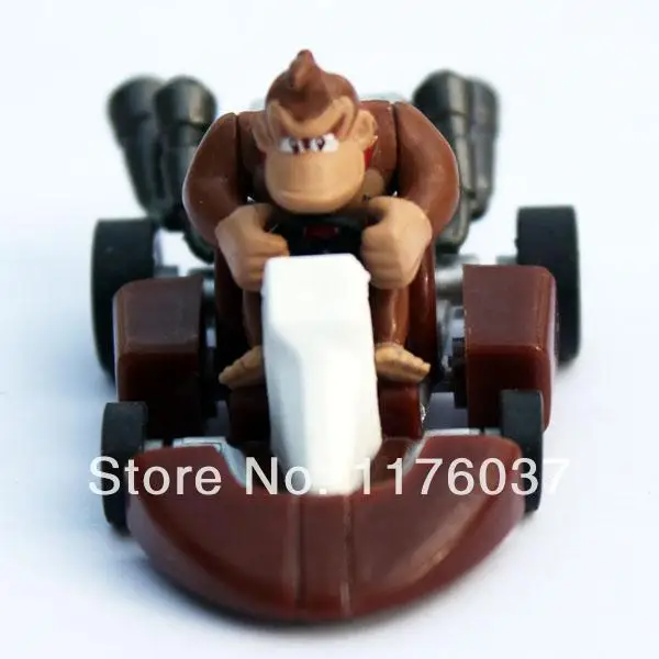 10 pcs Classic Game Toys Nintendo SUPER MARIO Yoshi Kart Pull Back Racers Car Figure Set | Игрушки и хобби