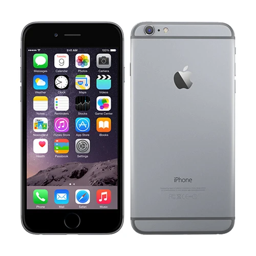 Разблокированный Apple iPhone 6 Plus LTE 5,5 ''ips 8MP двухъядерный мобильный телефон GSM 16 Гб 64 Гб 128 ГБ rom iOS б/у сотовый телефон - Цвет: Gray in sealed box