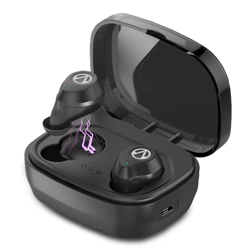 

TWS-наушники с поддержкой Bluetooth 5,0 и зарядным футляром на 1600 мА · ч