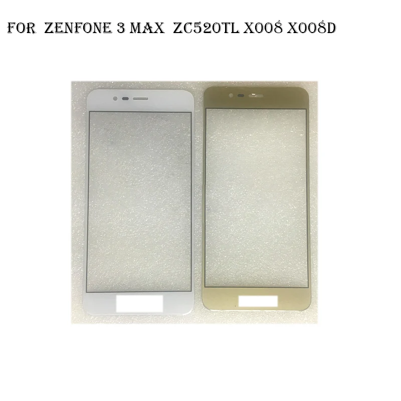 2 шт. для Asus Zenfone3 MAX ZC520TL X008 X008D переднее внешнее стекло объектив Ремонт сенсорного