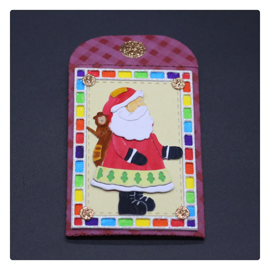 YINISE металлические режущие штампы для трафареты скрапбукинга рождественские