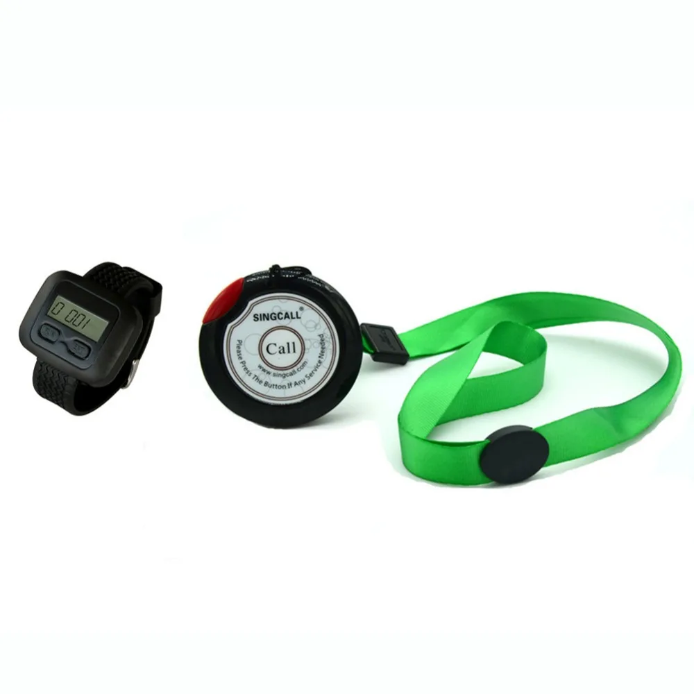Беспроводная система экстренного вызова SINGCALL пейджер по уходу для центра