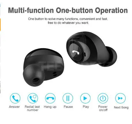Bluetooth наушники CP 7 TWS мини 5 0 Беспроводные стереонаушники с басами гарнитура
