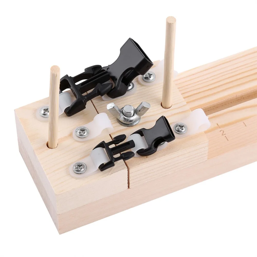 DIY браслет производитель браслет Вязание инструмент Paracord Производитель Джиг браслет производитель Заплетенный в узел парашютный шнур