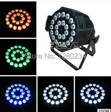 

Led square 24pcs*12W 4 in 1 rgbw led par wash disco light dmx512 dj bar lighting control for party wedding show with flight case