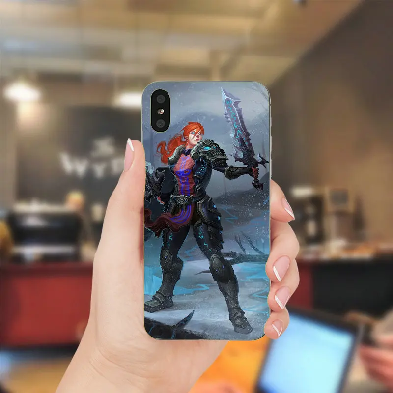 Мир Warcrafts Lich King бури Мобильные аксессуары чехол для iPhone 8 7 6 S Plus X XR XS Макс 5 5S SE 5C 4S 4