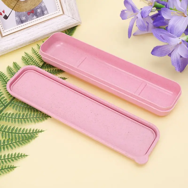 1 шт. портативные экологически чистые столовые приборы походная коробка для