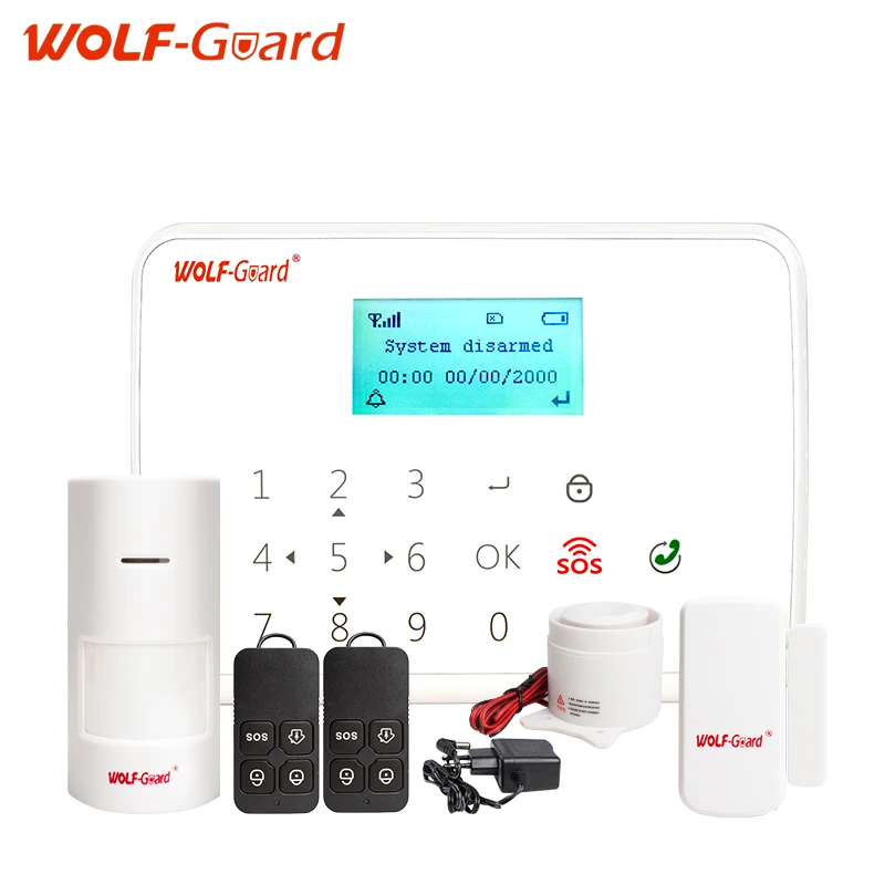 WOLF Guard 433 мГц беспроводной умный Android IOS приложение пульт дистанционного