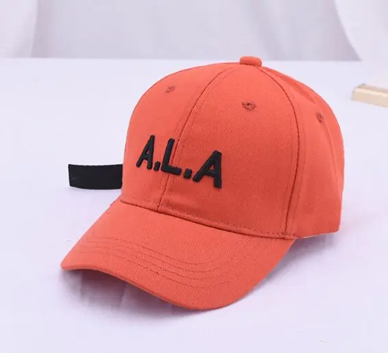 orange Summer100% хлопок бейсболка детская девочек Повседневное Письмо Вышивка Snapbacks для мальчиков, в стиле «хип-хоп» Шапки шляпа шлем для папы без полей для мужчин - Цвет: orange