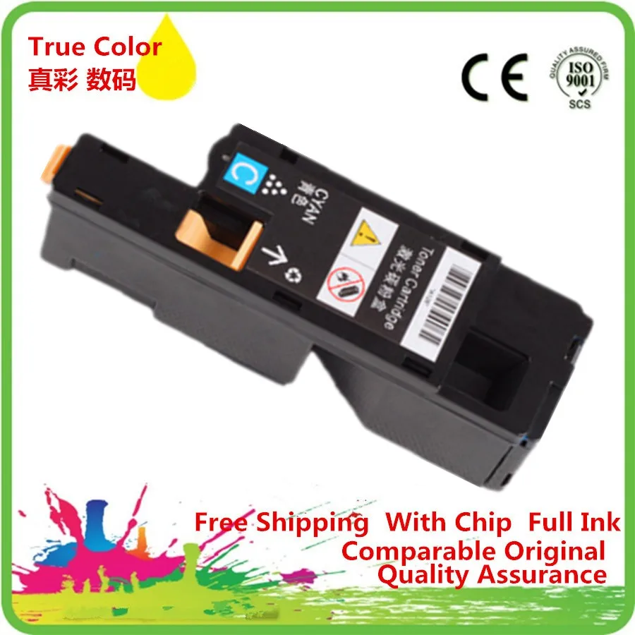 Compatible Color Toner Cartridge Replacement For Xerox Phaser 6125 6125N Laser Printer 106R01334 106R01333 106R01332 106R01331 | Компьютеры