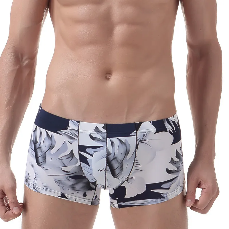 WJ Брендовые мужские сексуальное нижнее белье боксеры шорты Хо Для мужчин s Боксер