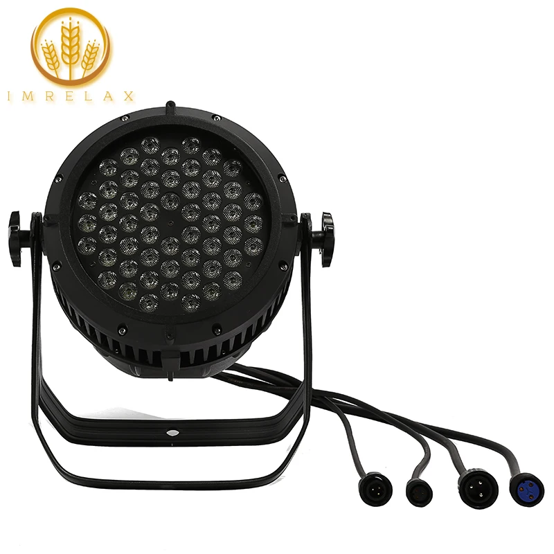IMRELAX 32 шт. супер яркость 54x3 Вт RGBW 4в1 LED Par свет с футляром для полета Упаковка