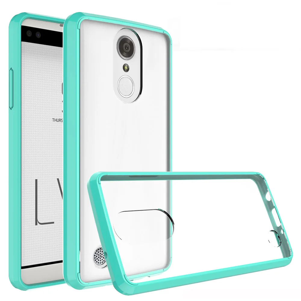 ТПУ Рамка Жесткий задний акриловый чехол Капа ударопрочный Прозрачный для LG Aristo