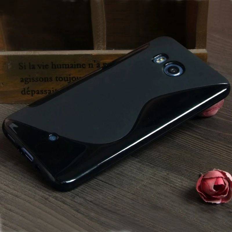 Чехол для htc U11 u 11 мягкий чехол из ТПУ силиконовая задняя крышка чехлы телефонов