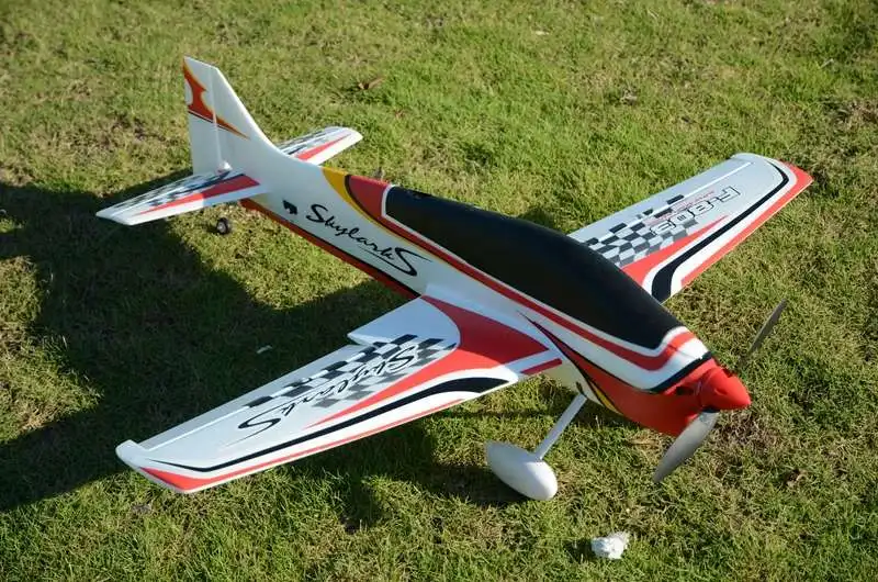 Модный спортивный RC самолет 950 мм размах крыльев EPO F3A складывающийся гексакоптер FLV RC самолет комплект/PNP детская игрушка для улицы модели красный синий зеленый