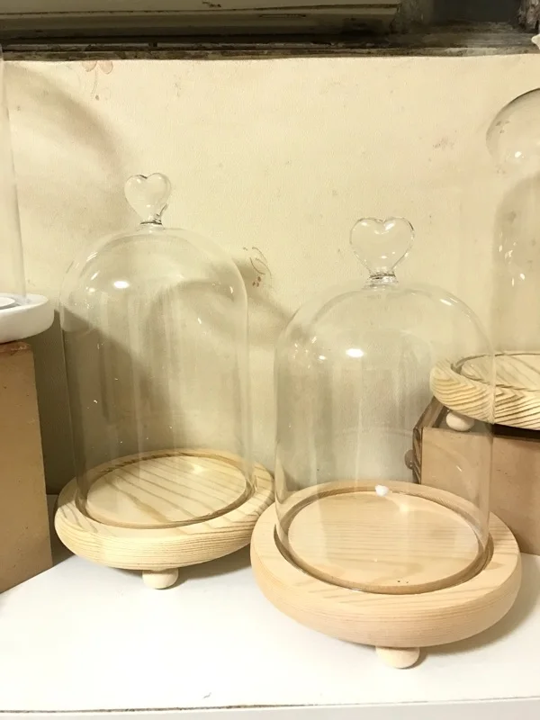 Круглые стеклянные вазы DIY вечная Цветочная стеклянная ваза деревянная база RGB ваза для цветов DIY свадебная Рождественская вечеринка декоративная ваза