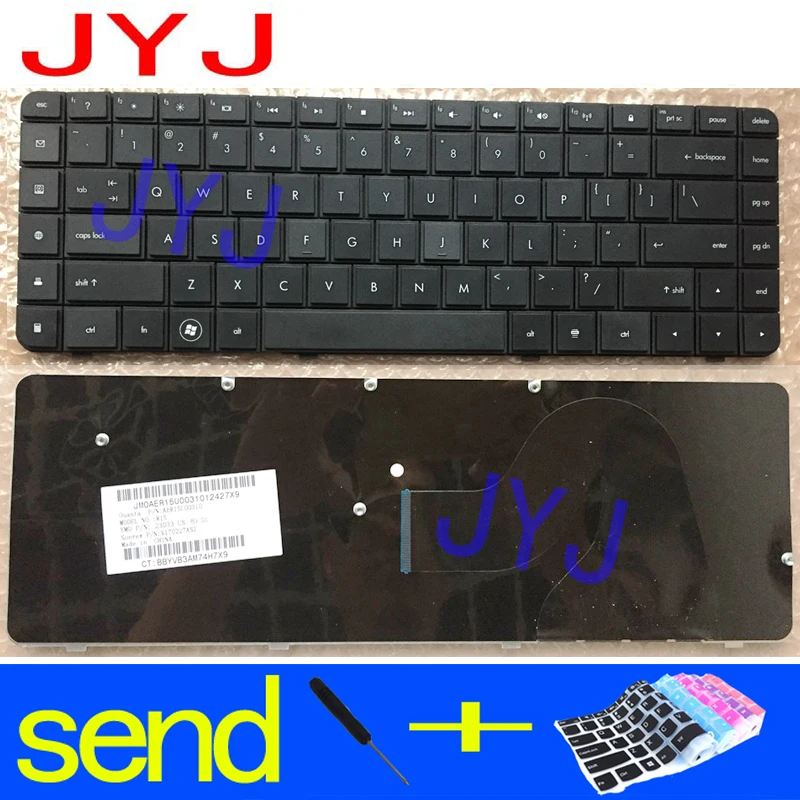 Новинка Клавиатура для ноутбука HP CQ62 G62 CQ56 G56 Compaq 56-62 CQ56-100 отправить прозрачная