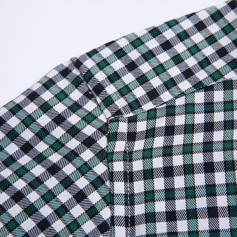 Новый Летний 2016 Мужская С Коротким Рукавом Плед Рубашки Марка Одежды Дизайн Мода