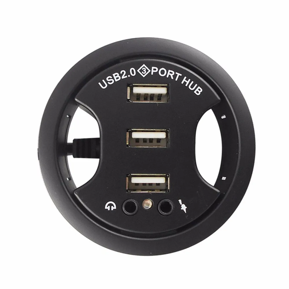 Адаптер концентратор USB 2 0 с 3 портами и внешним стереозвуком 4 11|Кабели USB| |
