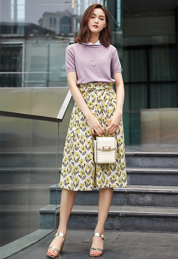 Новинка 2024 летний свитер весна-осень Женский кашемировый для девушек и женщин 100%