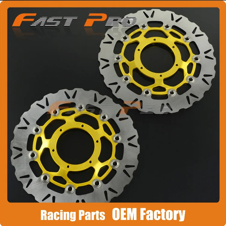 1 пара ротор дисковых передних тормозов для Honda CBR1000RR 06 07 VTR1000 SP1 SP2 RC51 00 01 02 03 04 05