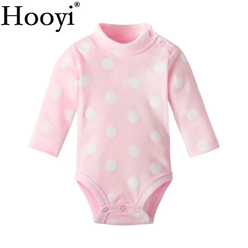 Боди в горошек для маленьких девочек элегантная цельная Одежда новорожденных