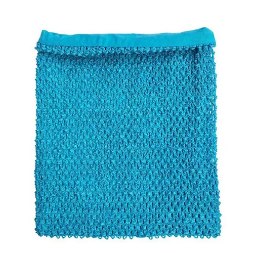 Sky blue 25*30 см, 12 дюймов, трикотажная эластичная юбка-пачка с подкладкой «кроше», облегающая грудь, топ-труба для девочек, платье «сделай сам», юбка, аксессуары для душа для малышей - Цвет: Sky blue