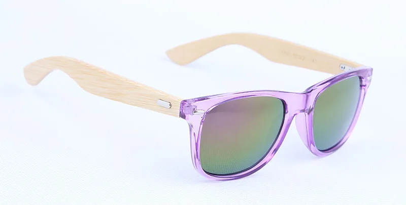 Классические бамбуковые солнцезащитные очки для мужчин винтажные мужские 2016