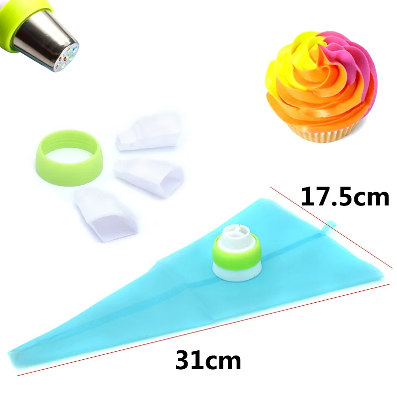 25 шт./компл. наконечники для торта русские Кондитерские с кондитерскими мешками