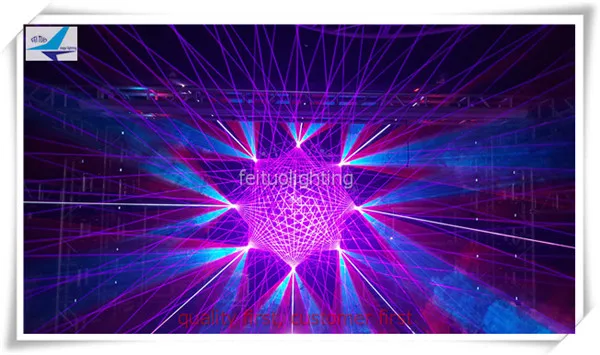 Лазерная музыкальная мини лазерная система 4 Вт Полупроводники (all LD) 4000 МВт