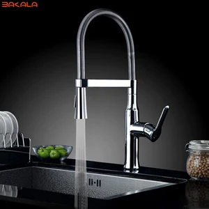 bakala torneira cozinha kitchen faucets hot and cold water chrome basin sink square cozinha taps mixers torneira de cozinha free global shipping