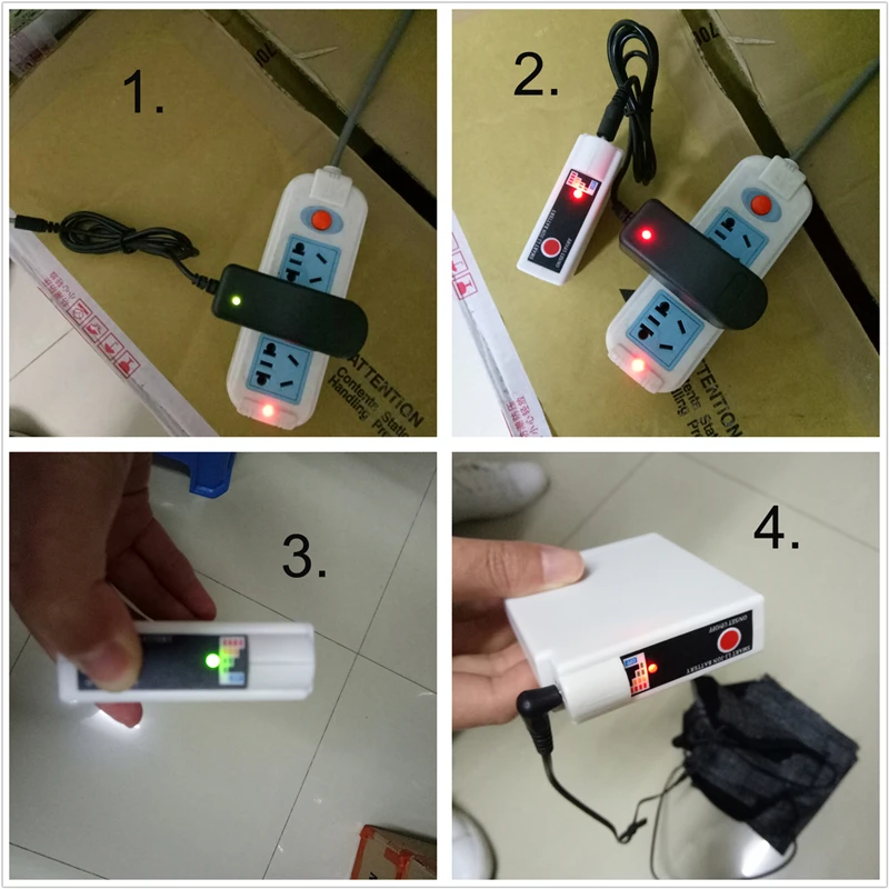 7,4 V 4400mAh умный литий-ионный аккумулятор для куртки с подогревом, Электрический Лыжный плащ заменяет Аккумулятор, четыре регулируемые перезаряжаемые батареи