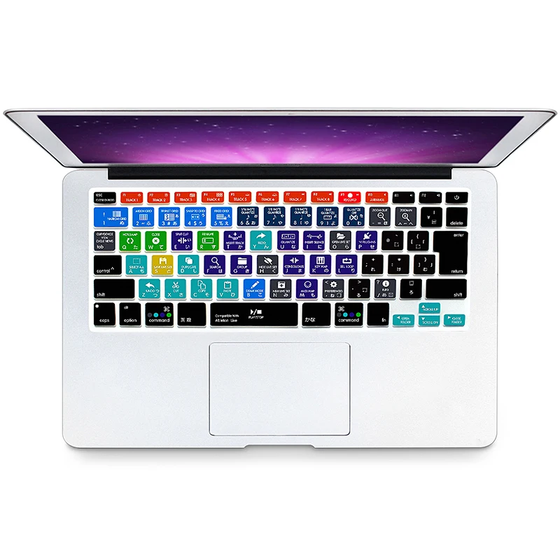 Чехол для клавиатуры Ableton силиконовый защитный чехол Macbook Air Pro Retina 13 15 17