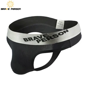 Новое поступление, мужские стринги Brave Person, сексуальное мужское нижнее белье, трусики танга, мужские бикини, трусы-джоки