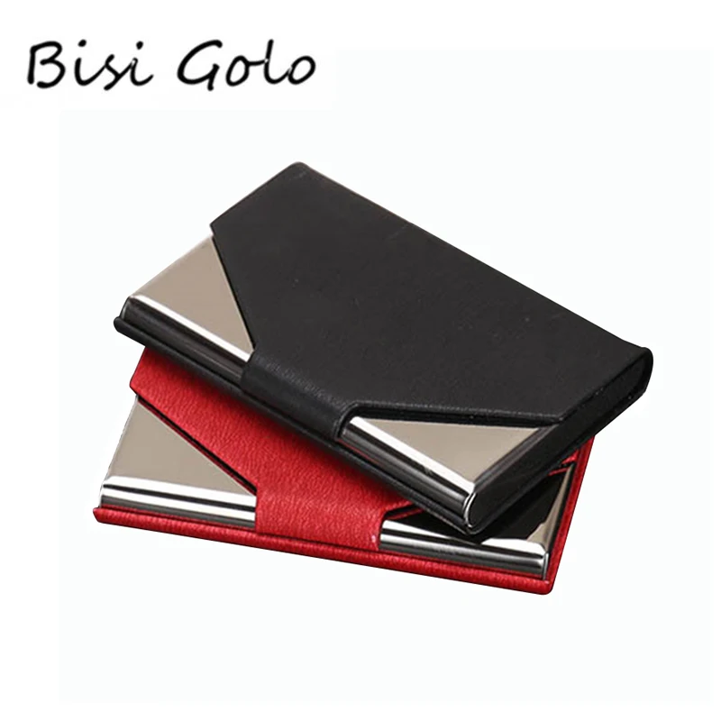 

BISI GORO 2021 новый стиль для мужчин и женщин модный держатель для карт из нержавеющей стали повседневный деловой держатель для карт креативный ...