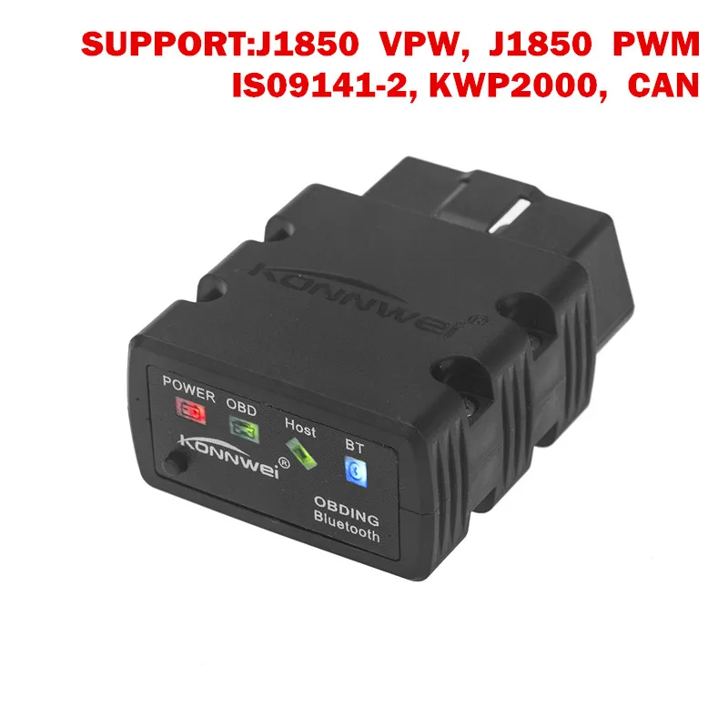ELM327 V1.5 Bluetooth OBD2 сканер PIC18f25k80 Автомобильный диагностические инструменты