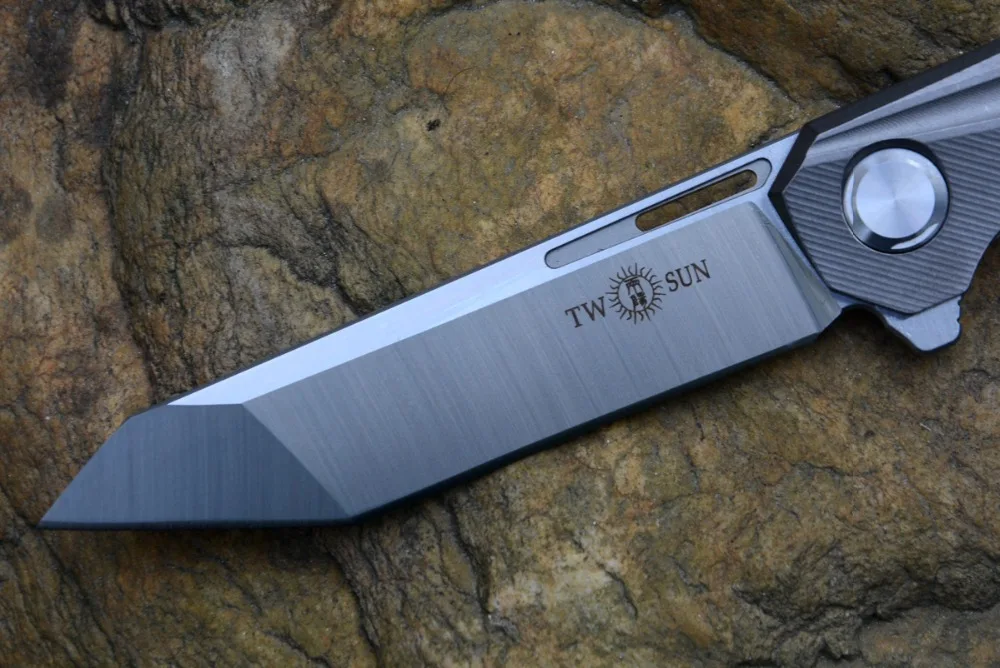 Новый подарок складной нож Twosun TS69 D2 лезвие охотничий Открытый Отдых EDC инструмент