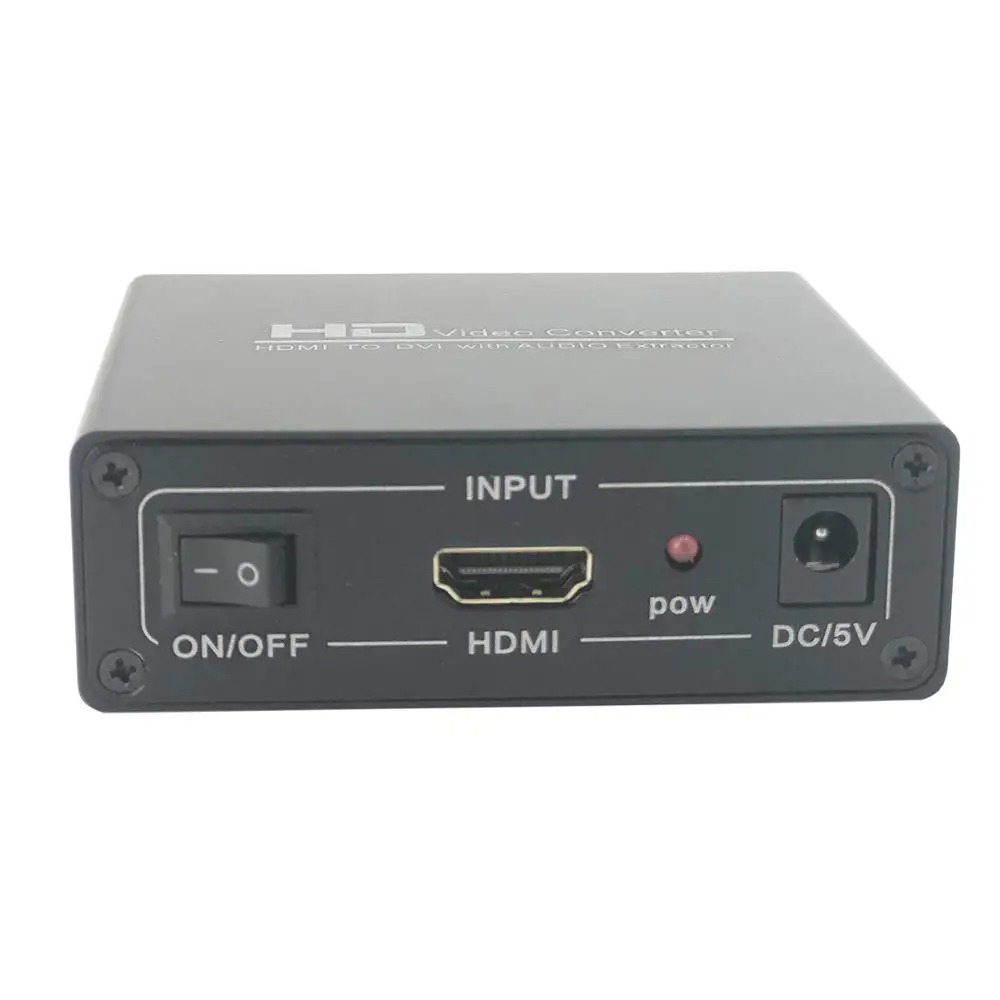 Активный HDMI к DVI аудио и видео конвертер для PS4 ПК ноутбук к DVI дисплей с аудио выход