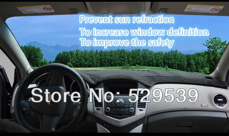 Аксессуары для стайлинга автомобиля крышка приборной панели Renault Latitude 2011 2012 2015 2016