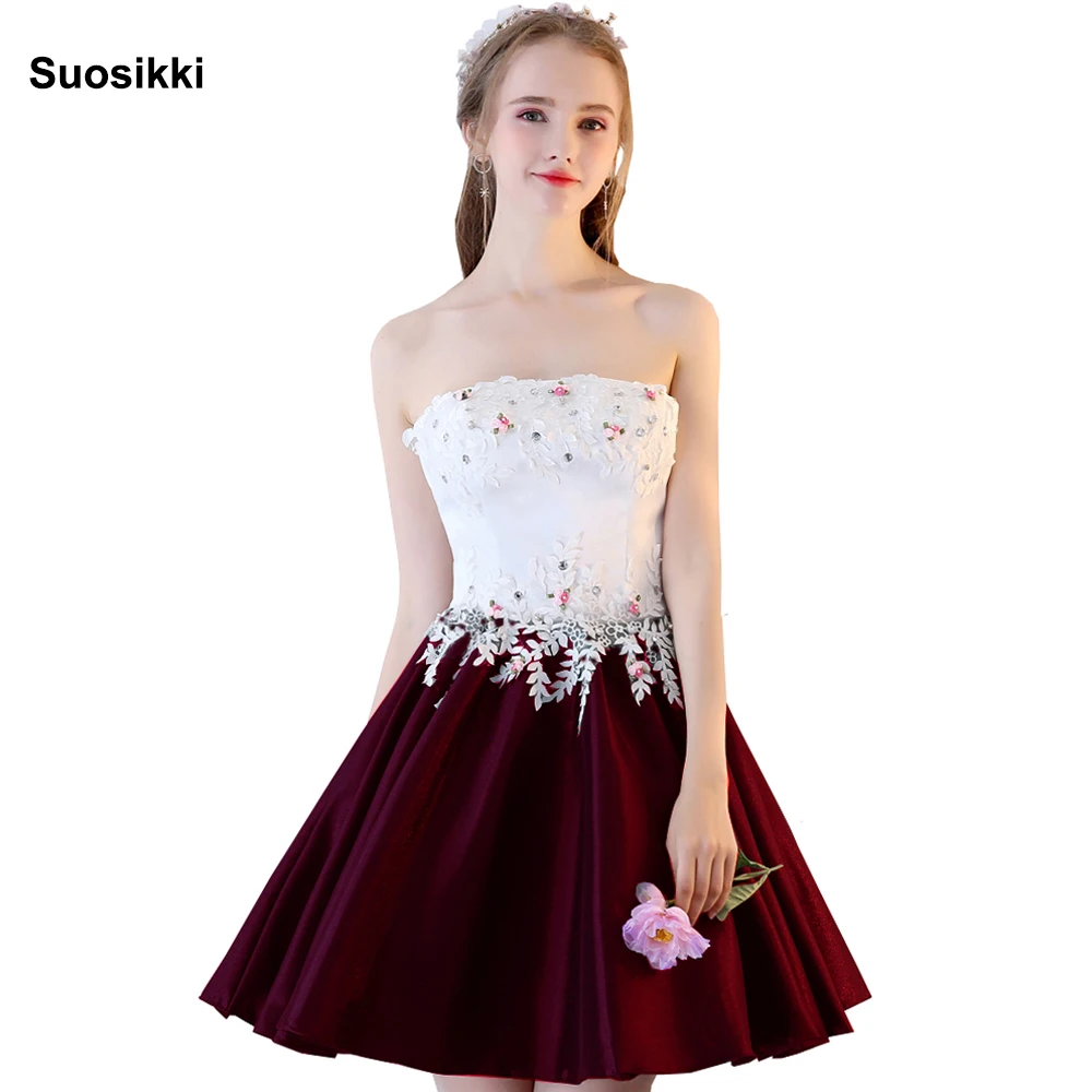 

Suosikki Ball Gown Elegant Prom dresses short Beaded Sweetheart Navy Blue dress for graduation Formal Evening Prom Dress