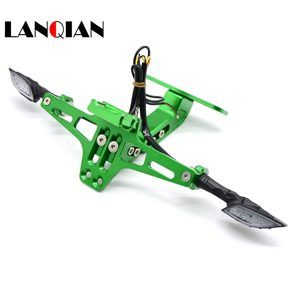 

Аксессуары для мотоциклов, универсальный ограничитель крыла, Кронштейн номерного знака, аккуратный хвост для kawasaki z750 r3 Z800 R1 R6 mt 07 mt09