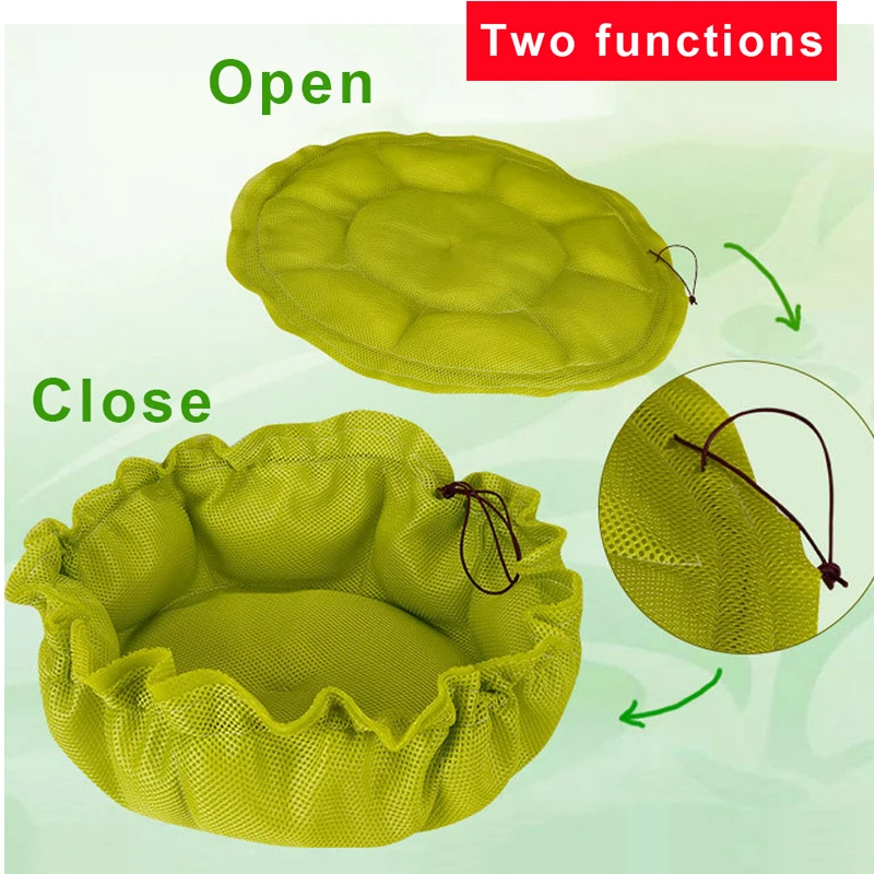 Горячая сетка дышащие милые кровати для собак маленьких деформируемая подушка