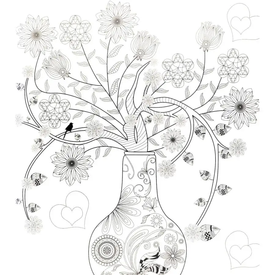 Mysterious Garden Coloring Book For Adult Children Graffiti Painting Drawing Secret Style Antistress Art Colouring Books |