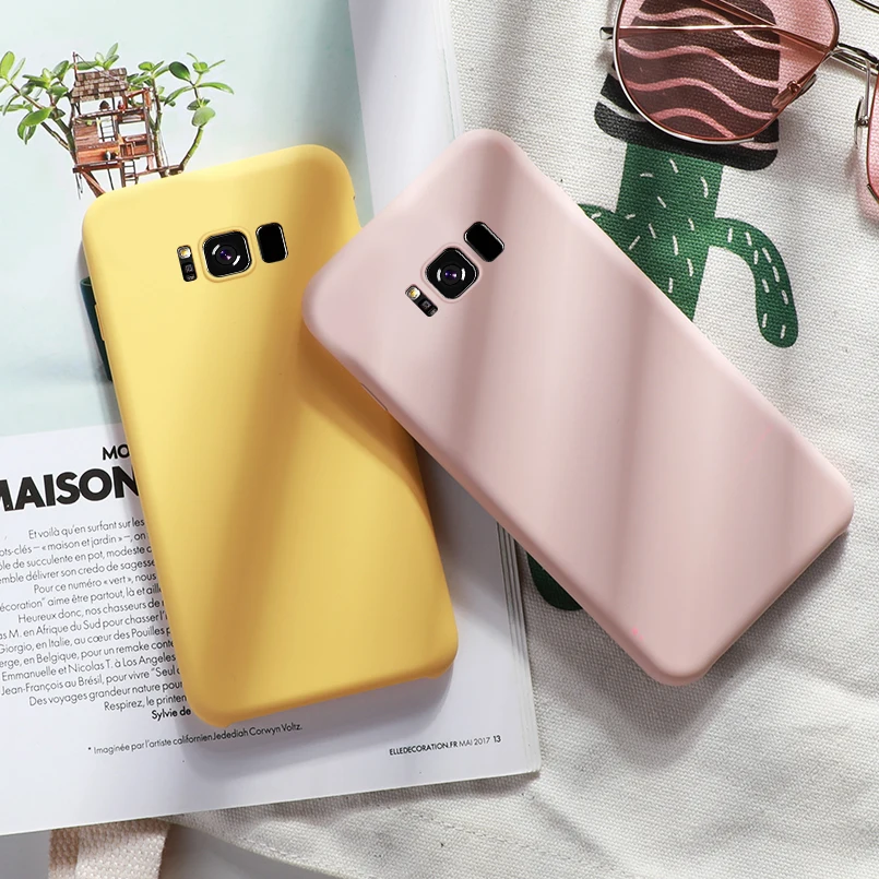 Оригинальный жидкий силиконовый чехол для samsung Galaxy A50 A70 A10 A20 A30 милый простой