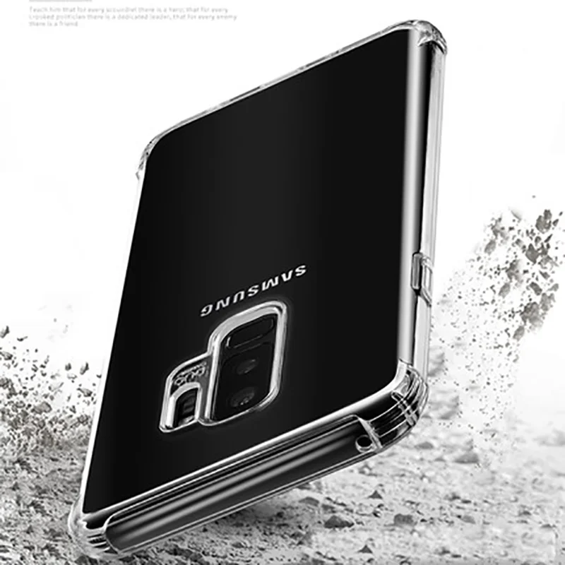 Мрамор цветок чехол с "воздушной подушкой" для samsung Galaxy S8 S9 S10 рlus Lite S7 край S10e A3 A5 A7 A6S A9 A6 A8 плюс чехол из ТПУ