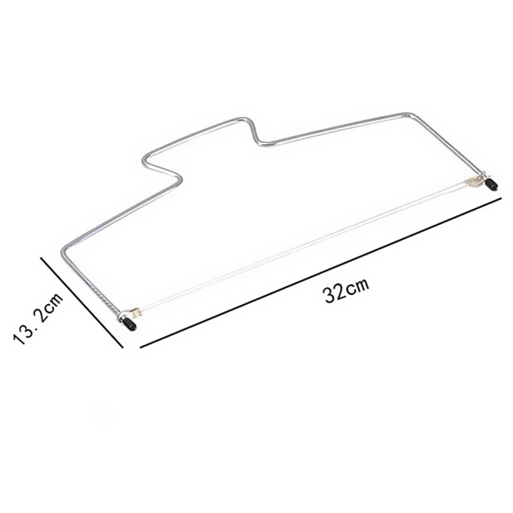 Нож для торта из нержавеющей стали с регулируемой двойной линией Хлеборезка