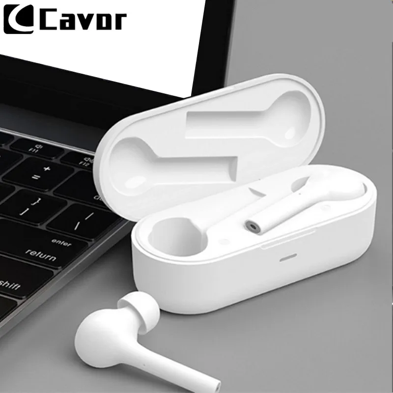 Беспроводные bluetooth наушники TWS для Cubot X19 P20 J5 Max2 с зарядным устройством настоящие