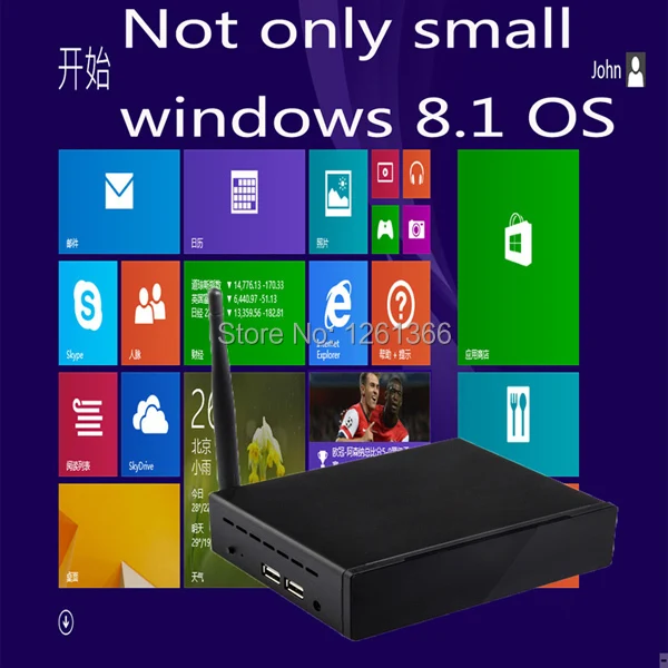 2015 Vmsart M1 мини пк с окна 8.1 OS Tv box Intel четырехъядерных процессоров 1.33 ГГц процессора 2